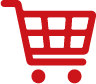 Red shopping cart icon.