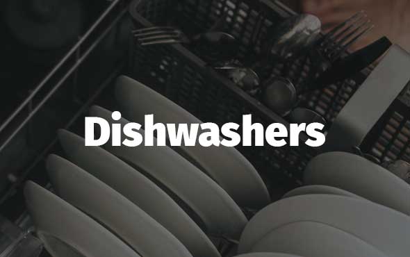 clean dishes in a dishwasher